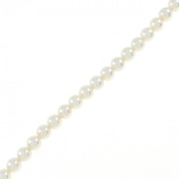 シルバークラスプ アコヤパール ブレスレット 3.5-4.0mm