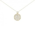 【リメイク】K18YG ダイヤモンド ネックレス 0.50CT