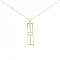 ティファニー Tトゥーオープン バーティカルバー ネックレス