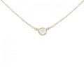 ティファニー バイザヤード ネックレス 0.19CT H IF 3EXT