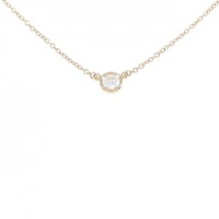 ティファニー バイザヤード ネックレス 0.19CT H IF 3EXT