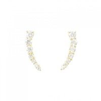 K18YG ダイヤモンド ピアス 0.46CT
