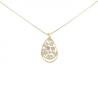 K18YG ダイヤモンド ネックレス 0.30CT