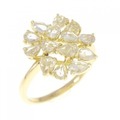 【新品】K18YG ダイヤモンド リング 0.88CT