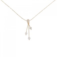 K14PG ダイヤモンド ネックレス 0.30CT
