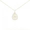 K18YG ダイヤモンド ネックレス 0.574CT