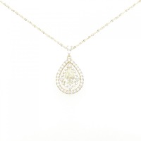 K18YG ダイヤモンド ネックレス 0.574CT