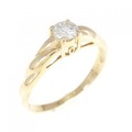K18YG ダイヤモンド リング 0.29CT
