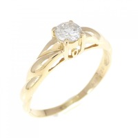 K18YG ダイヤモンド リング 0.29CT