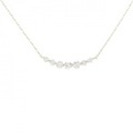 【リメイク】K18YG ダイヤモンド ネックレス 0.25CT