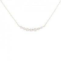 【リメイク】K18YG ダイヤモンド ネックレス 0.25CT
