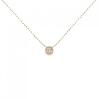 K18PG ダイヤモンド ネックレス 0.10CT