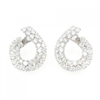 PT ダイヤモンド ピアス 7.57CT
