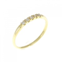 K18YG ダイヤモンド ピンキーリング 0.05CT