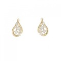 【リメイク】K18YG ダイヤモンド ピアス 0.20CT