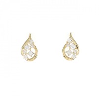 【リメイク】K18YG ダイヤモンド ピアス 0.20CT