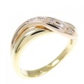 K18YG/K18PG ダイヤモンド リング 0.05CT