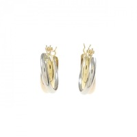 【新品】K18YG/PT ピアス