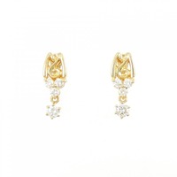 K18YG ダイヤモンド ピアス 0.30CT