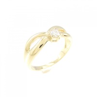 K18YG ダイヤモンド ピンキーリング 0.10CT