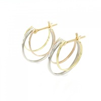 【新品】K18YG/PT/K18PG ピアス