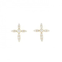 【リメイク】K18YG ダイヤモンド ピアス 0.30CT