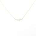 K18YG ダイヤモンド ネックレス 0.15CT
