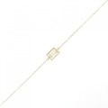 【新品】K18YG ダイヤモンド ブレスレット 0.09CT