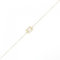【新品】K18YG ダイヤモンド ブレスレット 0.09CT