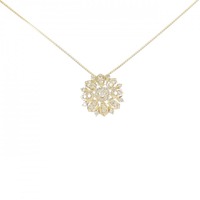 K18YG ダイヤモンド ネックレス 0.20CT