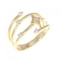 K18YG ダイヤモンド リング 0.11CT