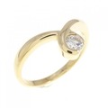 K18YG ダイヤモンド リング 0.20CT