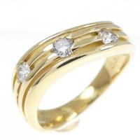 K18YG ダイヤモンド リング 0.30CT