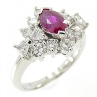 PT ルビー リング 0.707CT