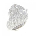 カルティエ ダイヤモンド リング 1.22CT E VVS2 / E VS1