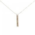 K18YG ダイヤモンド ネックレス 1.0CT