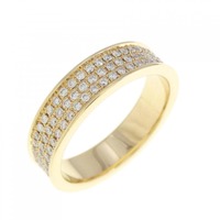 K18YG フルエタニティ ダイヤモンド リング 0.90CT