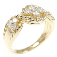 K18YG ダイヤモンド リング 0.52CT