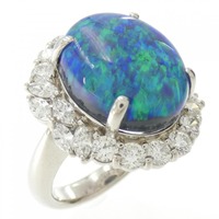 PT ブラックオパール リング 9.516CT