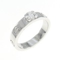カルティエ ミニラブリング ソリテール リング 0.24CT