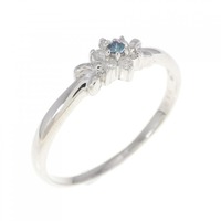 K18WG ダイヤモンド リング 0.10CT