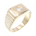 K18YG ダイヤモンド リング 0.20CT