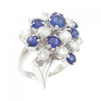 PT サファイヤ リング 2.27CT