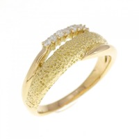 K18YG ダイヤモンド リング