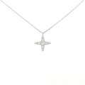 【リメイク】PT ダイヤモンド ネックレス 0.15CT