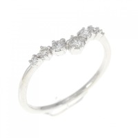 K18WG ダイヤモンド リング 0.17CT