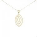 K18YG ダイヤモンド ネックレス 1.00CT