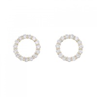 【リメイク】K18YG ダイヤモンド ピアス 2.02CT