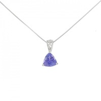 PT タンザナイト ネックレス 1.00CT
