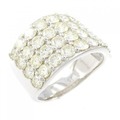 PT ダイヤモンド リング 4.06CT